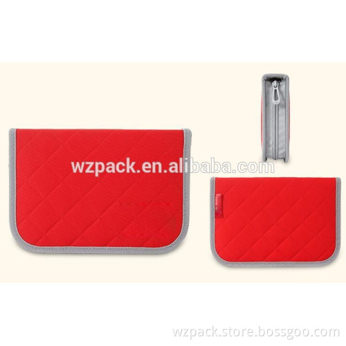 2016 OEM Pen Storage Super Large Capacity Pencil Case Inserting Makeup Bag